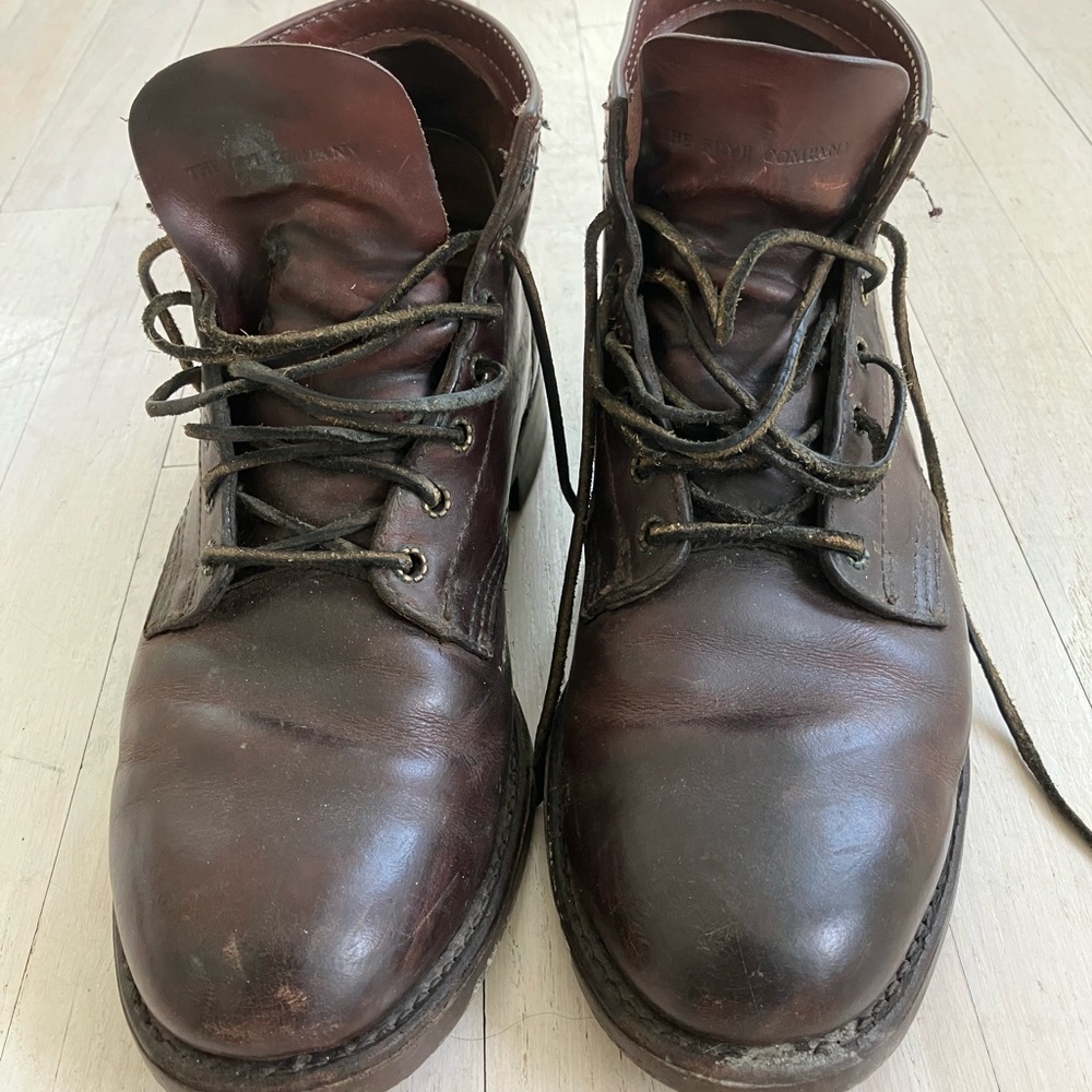 Vintage Frye Men's Brown Leather Boots